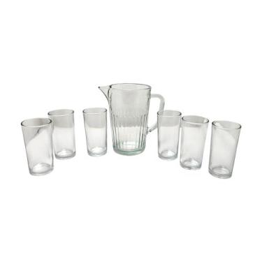 Imagem de Conjunto para Suco Conic Mix com 1 Jarra e 6 copos - RUVOLO