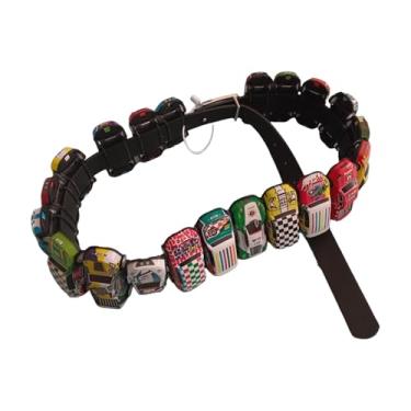 Imagem de RICHTRUE Carro de brinquedo bonito cinto Y2k retrô vintage anos 2000 cintos elegantes mulheres acessórios góticos moda emo grunge streetwear, Carro colorido, One Size