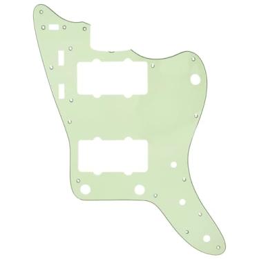 Imagem de Musiclily Pro 13 Furos Escudo Guitarra Pickguard para Fender Japan Jazzmaster,3 Camadas Mint Green