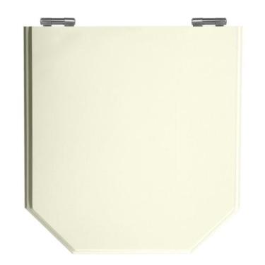 Imagem de Assento Sanitário Atrium Biscuit (Bege Claro) Tampa para Vaso Incepa d