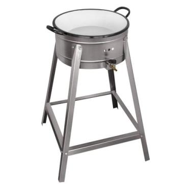 Imagem de Fritador a Gás com Tacho Inox 16 Polegadas 6L Cefaz