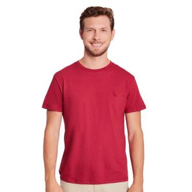 Imagem de Camiseta Reserva Masculina Basic Woodpecker Bordô, S/P