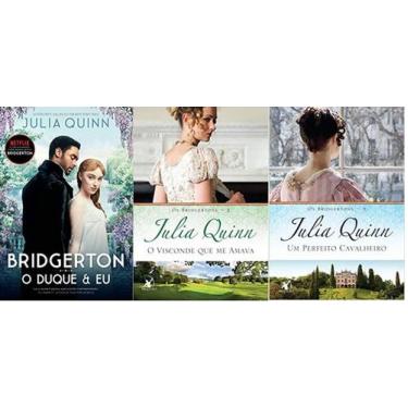 Imagem de KIT 3 LIVROS JULIA QUINN OS BRIDGERTONS O DUQUE E EU + VISCONDE QUE ME
