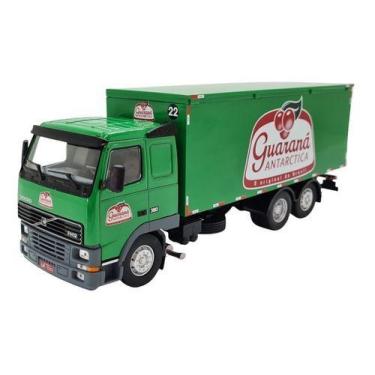 Imagem de Miniatura Caminhão Volvo Fh12 Guaraná Antarctica Verde 1:43 - IXO, Ver