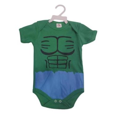 Imagem de Fantasia Hulk Body Bebe - Moda Kids, P