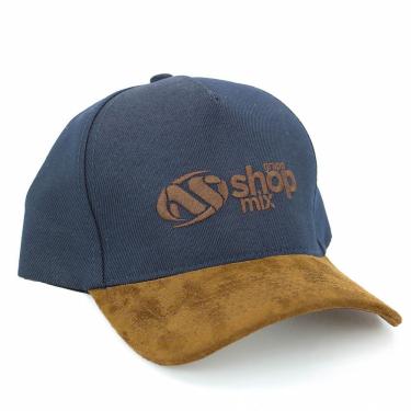 Imagem de Bone Aba Curva Gruposhopmix Azul Escuro