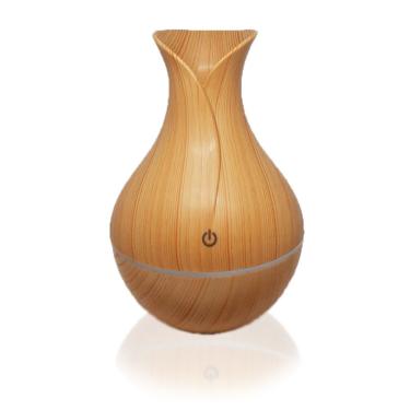 Imagem de Umidificador Purificador Difusor Ultrassonico Luzes Led Cor:marrom Claro