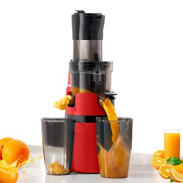 Imagem de Espremedor CentríFugo PortáTil Para Casa, Extrator Profissional De Vegetais De Frutas Inteiras, FáCil De Limpar, Calha De AlimentaçãO De 90 MM / 3,5", Para Purê,Red