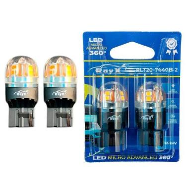 Imagem de Lâmpada Led T20 7440 1 Polo Micro Advanced 360 RayX 12-24v Canbus Bran