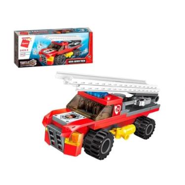Imagem de Keepplay Bloco de Montar Caminhão Escada de Bombeiro The Legend of Chariot