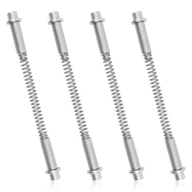 Imagem de BOXOB 4 Kit de Substituição Dobradiças para Porta Anti-Tempestades, Liga Alumínio Conjunto Pinos para Dobradiças de Porta Tela Compatível com Croft e Outras Portas Tela