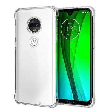 Imagem de Capinha Capa para Moto G7 E G7 Plus Motorola Transparente Anti choque 