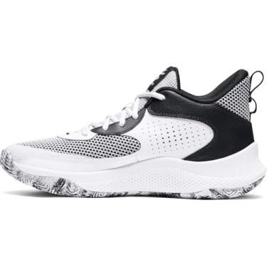 Imagem de Under Armour - Tênis unissex Curry 3Z 24, Branco (101), 16.5 Women/15 Men