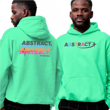 Imagem de Moletom Canguru Com Capuz‎ Logo Street Abstract Colorful-Unissex