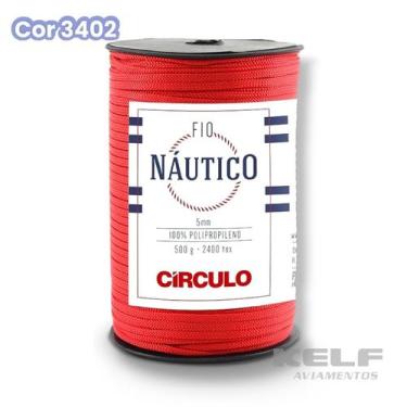 Imagem de Fio Náutico 5mm - Cor Vermelho Círculo 3402 - no-brand