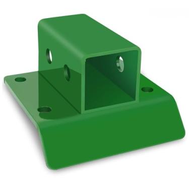 Imagem de WEISIGAO Balde de trator Bolt on Receptor de 5 cm, Receptor de Engate de Reboque de 5 cm, Furo de Pino de Engate de 5/20.3 cm, Engate de Reboque Classe 3, 5,443 kg, Funciona bem para Caçamba de Trator