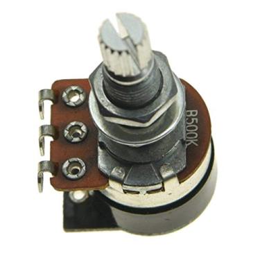 Imagem de Shadow Potenciômetro de baixo para guitarra Kill Pot com interruptor de pressão para eliminar o som de áudio ou cone linear A25K/A250K/A500K/B25K/B250K/B500K