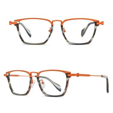 Imagem de VFDHN Armação de óculos de acetato de titânio para homens e mulheres (4)