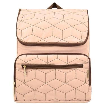 Imagem de Mochila Maternidade Prisma Baby Classic Premium Bege