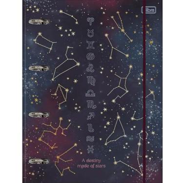 Imagem de Tilibra - Caderno Argolado Cartonado Universitário com Elástico Magic 80 Folhas, multicolorido - Item sortido: não é possível escolher a capa