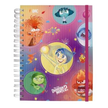 Imagem de DAC - Caderno Smart Universitário com 80 folhas (90g) Fechamento em Elástico - DivertidaMente