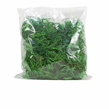 Imagem de Palha de Madeira Verde Cestas Café e Decoração 100 gramas/2lt - Pense 