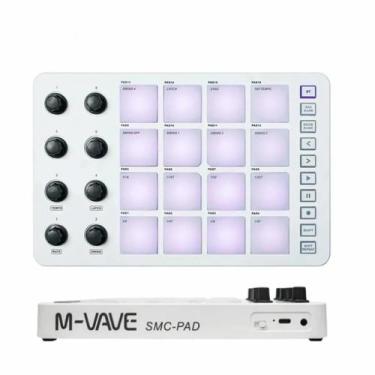 Imagem de Controlador MIDI Sem Fio Portátil M-VAVE SMC-PAD Teclado De Percussão 