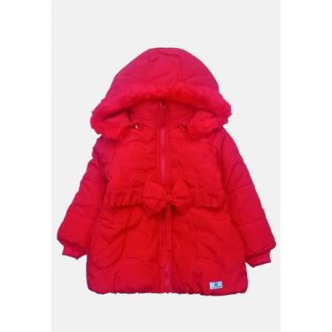 Imagem de Jaqueta Infantil Feminina Manabana Forrada, Grossa e Resistente à Água