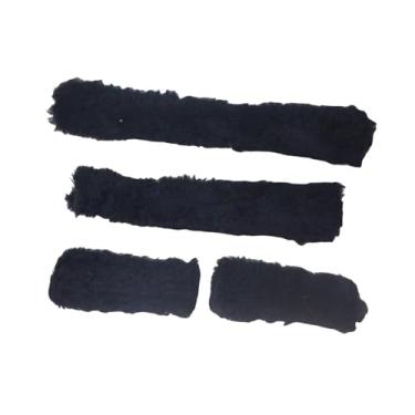 Imagem de Dynwave 4x de cabresto para cavalos, tubos de substituição para cabresto de cavalo, oferecendo conforto e proteção, Preto