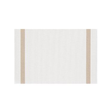 Imagem de Jogo Americano Copa E Cia 6 Peças Tramado Loom 35 X 48 Cm Celebre Branco