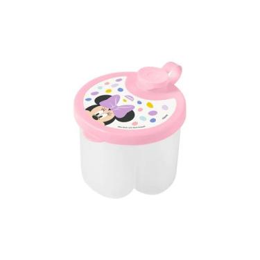 Imagem de Dosador de Leite Em Pó Mickey e Minnie Baby - 3 compartimentos - Plasú