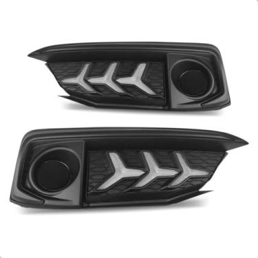 Imagem de Kit Farol Milha Auxiliar Led DRL Civic 2020 2021 2022 - SP ACESSÓRIOS