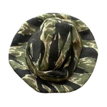 Imagem de Amagogo Chapéu de boneco de ação em escala 1/6, fantasia de boneco masculino, modelo em miniatura, vestido para homens de 12"