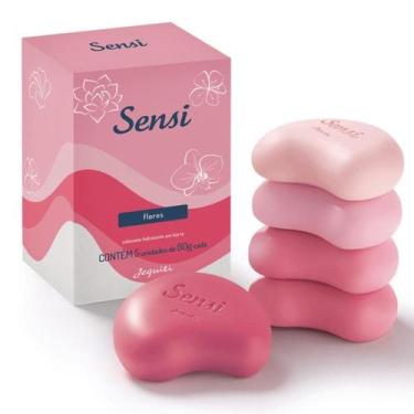 Imagem de Sabonete Hidratante em Barra Sensi Flores Jequiti 5x80g