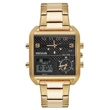 Imagem de Relógio Seculus Masculino 77161GPSVDA4