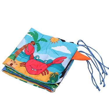 Imagem de Livro de tecido para berço, livro de tecido macio para bebês, novo livro de pano de desenho inteligente, presente de aniversário de Natal para crianças pequenas, Type C