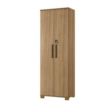 Imagem de Armário Multiuso Bahia 2 Porta C- Chave 4 Prateleira Interna Arte Móveis Cinamomo