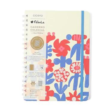 Imagem de Cicero Caderno Espiral Cicero® & Fábula Pautado 17x24 Frozão 1 Matéria 80 fls