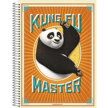 Imagem de Caderno Univsersitário Animativa,10 matérias, 160 folhas, Capa Dura, Dreamworks, Pacote com 4