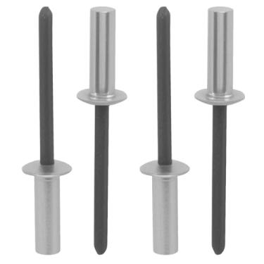 Imagem de Zorveiio 60 rebites de alumínio de extremidade fechada de 3/40.6 cm x 5/20.3 cm com mandril de aço, rebites pop de 4,8 x 16 mm