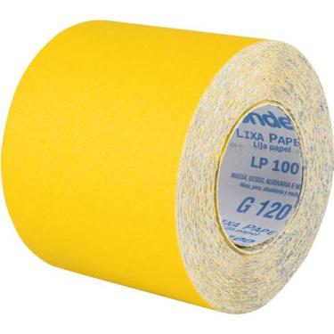 Imagem de LIXA PAPEL LP100 RL120MMX25M G120 VONDER