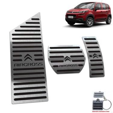 Imagem de Pedaleira Automático + Descanso Aircross 2017 A 2020 Preto