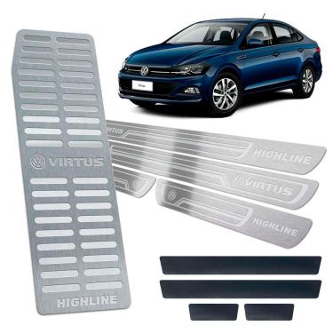 Imagem de Descanso Soleira Vinil Virtus Highline 2018/2020 Prata