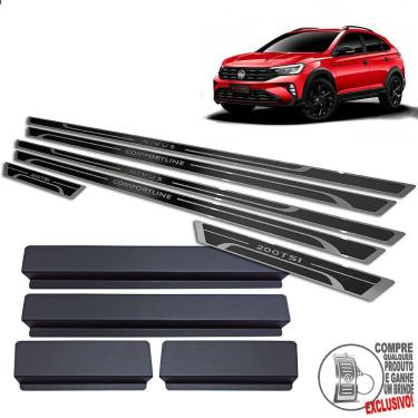 Imagem de Soleira Volkswagen Nivus Comfortline Preto Alto Relevo