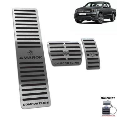 Imagem de Descanso + Pedaleira Amarok Comfortline 2019 2020 Preto