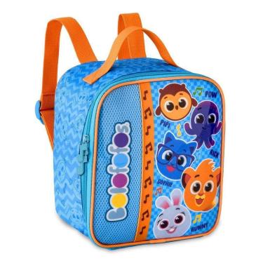 Imagem de Lancheira Térmica Bolofofos Turma Escolar Menino Aula Clio
