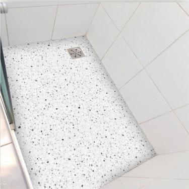 Imagem de Adesivo Piso Box Granilite Terrazzo Cinza Antiderrapante