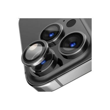 Imagem de Película protetora de câmera de alumínio para iPhone 14 Pro/14 Pro M -