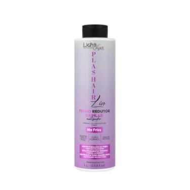 Imagem de Light Hair Plas Hair Liso Plasty Matizador 1L | Alisamento que Elimina Frizz e Neutraliza Tons Amarelados