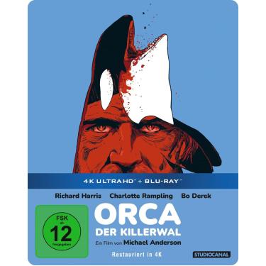 Imagem de Orca, der Killerwal - Limited Steelbook Edition (4K Ultra HD + Blu-ray)